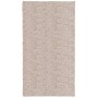 Tappeto Shaggy PAMPLONA a Pelo Lungo Moderno Beige 60x110 cm