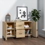 Credenza Rovere Sonoma 100x36x60 cm in Legno Multistrato