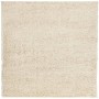 Tappeto Shaggy PAMPLONA a Pelo Lungo Moderno Oro 120x120 cm