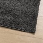Tappeto Shaggy PAMPLONA Pelo Lungo Moderno Antracite 200x200cm