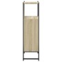 Mobile da Bagno Rovere Sonoma 33x33x120,5 cm Legno Multistrato