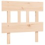 Giroletto con Testiera Single in Legno Massello