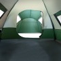 Tenda da Campeggio a Cupola per 6 Persone Verde Impermeabile