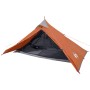 Tenda dCampeggio Tipi 1 Persona Grigio e Arancione Impermeabile