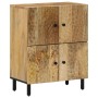 Credenza 60x33x75 cm in Legno Massello di Mango