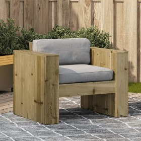 Divano da Giardino 79x60x62 cm in Legno Impregnato di Pino