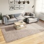 Tappeto Shaggy PAMPLONA a Pelo Lungo Moderno Beige 240x340 cm