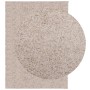 Tappeto Shaggy PAMPLONA a Pelo Lungo Moderno Beige 240x340 cm