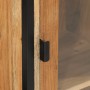 Mobile Bagno a Muro 40x30x90 cm Legno Massello Acacia e Ferro