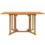 Tavolo Giardino Pieghevole a Farfalla 150x90x75cm Massello Teak