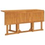 Tavolo Giardino Pieghevole a Farfalla 150x90x75cm Massello Teak