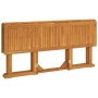 Tavolo Giardino Pieghevole a Farfalla 150x90x75cm Massello Teak