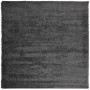 Tappeto Shaggy PAMPLONA Pelo Lungo Moderno Antracite 120x120cm