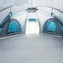 Tenda da Campeggio a Cupola per 12 Persone Blu Impermeabile