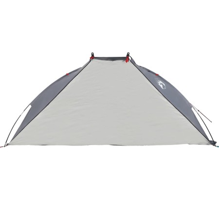 Tenda da Spiaggia Grigia 268x223x125 cm in Poliestere 185T