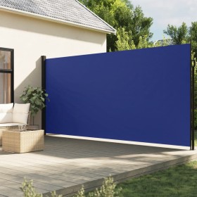 Tenda da Sole Laterale Retrattile Blu 220x600 cm