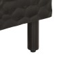 Tavolino da Salotto Nero 100x54x40cm in Legno Massello di Mango