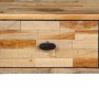 Tavolo Consolle in Legno Massello di Teak 120x30x76 cm