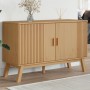 Credenza OLDEN Marrone 114x43x73,5 cm in Legno Massello di Pino