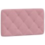 Cuscino Testiera Rosa 80 cm in Velluto