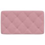 Cuscino Testiera Rosa 80 cm in Velluto