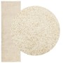 Tappeto Shaggy PAMPLONA a Pelo Lungo Moderno Oro 80x250 cm