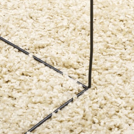 Tappeto Shaggy PAMPLONA a Pelo Lungo Moderno Oro 80x250 cm