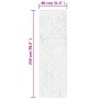 Tappeto Shaggy PAMPLONA a Pelo Lungo Moderno Oro 80x250 cm