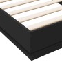 Giroletto Nero 90x200 cm in Legno Multistrato