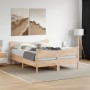 Giroletto con Testiera 140x190 cm in Legno Massello di Pino