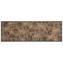 Tappeto da Cucina Lavabile Marrone Mattutino 60x180 cm Velluto