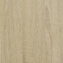 Mobili Parete 2 pz Rovere Sonoma 75x18x16,5cm Legno Multistrato