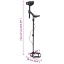 Metal Detector con Regolazione Automatica 18 cm con Pinpoint