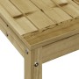 Tavolo Invaso con Ripiano 108x35x75 cm Legno Impregnato di Pino