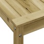 Tavolo Invaso con Ripiano 108x50x75 cm Legno Impregnato di Pino