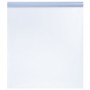 Pellicole Statiche Smerigliate Grigie Trasparenti 3pz in PVC