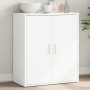 Credenza Bianco 60x31x70 cm in Legno Multistrato