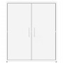 Credenza Bianco 60x31x70 cm in Legno Multistrato