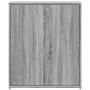 Credenza Grigio Sonoma 60x31x70cm in Legno Multistrato