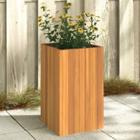 Fioriera da Giardino 35x35x60 cm in Legno Massello di Acacia