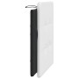 Cuscino Testiera Nero e Bianco 100 cm in Similpelle