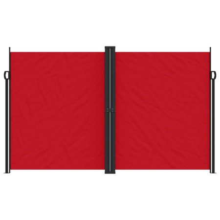 Tenda da Sole Laterale Retrattile Rossa 200x600 cm