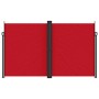 Tenda da Sole Laterale Retrattile Rossa 200x600 cm