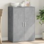 Credenza Grigio Cemento 60x31x84 cm in Legno Multistrato