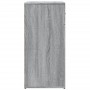 Credenza Grigio Sonoma 79x38x80 cm in Legno Multistrato