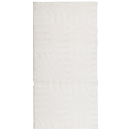 Tappeto IZA a Pelo Corto Aspetto Scandinavo Crema 100x200 cm