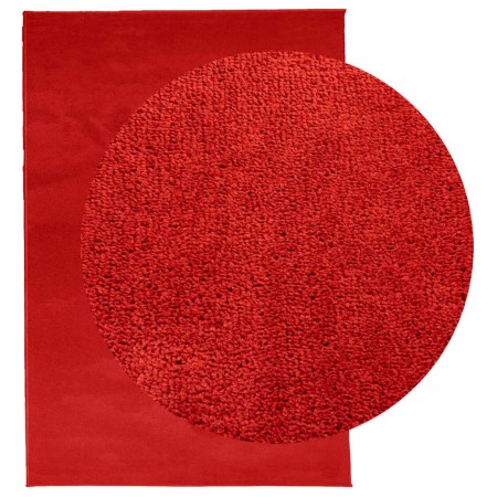 Tappeto OVIEDO a Pelo Corto Rosso 160x230 cm