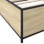 Giroletto Rovere Sonoma 120x190 cm in Legno Multistrato Metallo