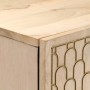 Credenza 40x33x110 cm in Legno Massello di Mango