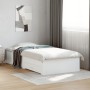 Giroletto con Cassetti Bianco 90x200 cm in Legno Multistrato